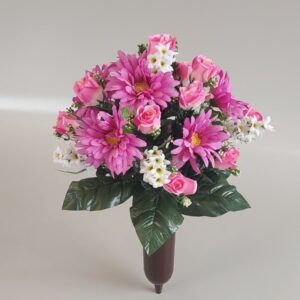 6743 (1 шт) Ваза троянди, айстри 75 см