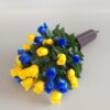 7565 (1 шт) Ваза з трояндами 77 см - Зображення 3