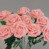 7625 (5 шт) Троянда персикова латексна 50 см - Зображення 4